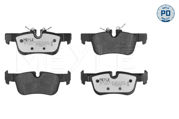 Brake Pad Set, disc brake (Rear axle)  Art. 0252533116PD