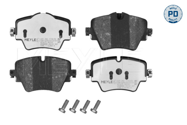 Brake Pad Set, disc brake (Front axle)  Art. 0252561718PD