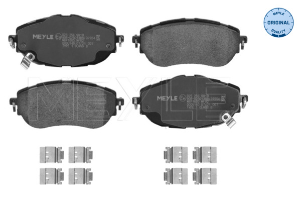 Brake Pad Set, disc brake (Front axle)  Art. 0252569819