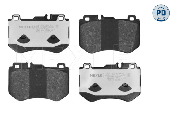 Brake Pad Set, disc brake (Front axle)  Art. 0252599719PD