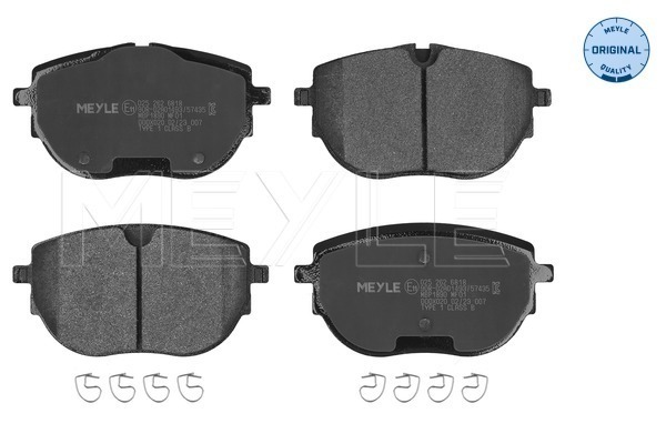 Brake Pad Set, disc brake (Front axle)  Art. 0252626818