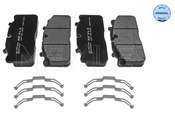 Brake Pad Set, disc brake  (Front axle, Rear axle)  Art. 0252908826