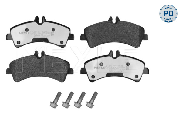 Brake Pad Set, disc brake (Rear axle)  Art. 0252921720PD