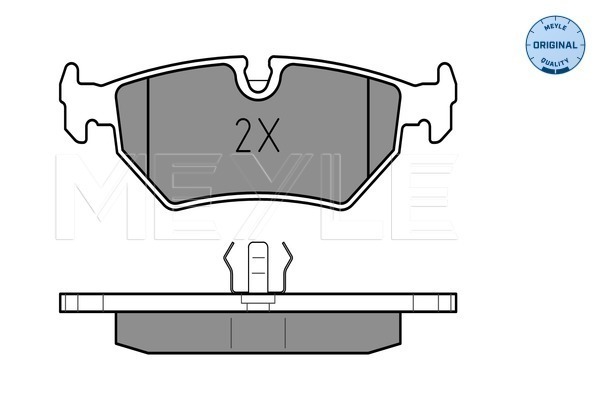 Brake Pad Set, disc brake (Rear axle)  Art. 0252127517