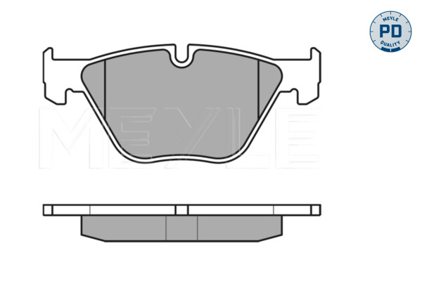 Brake Pad Set, disc brake (Front axle)  Art. 0252331320PD