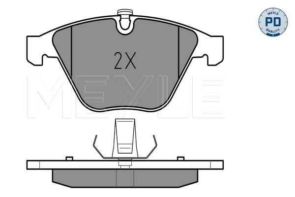 Brake Pad Set, disc brake (Front axle)  Art. 0252334720PD