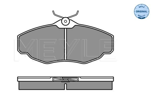 Brake Pad Set, disc brake (Front axle)  Art. 0252345219