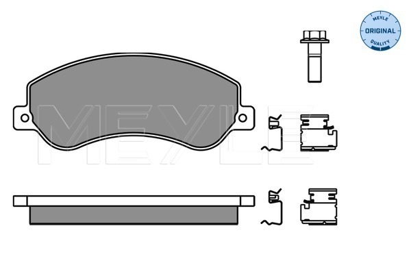 Brake Pad Set, disc brake (Front axle)  Art. 0252448419W