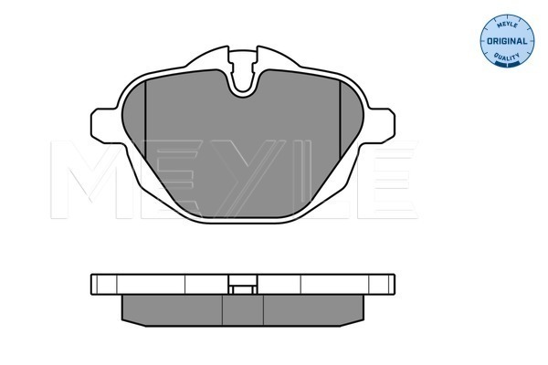 Brake Pad Set, disc brake (Rear axle)  Art. 0252456118