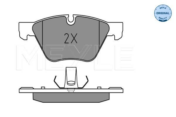 Brake Pad Set, disc brake (Front axle)  Art. 0252469719