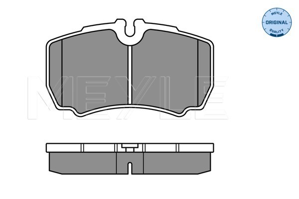 Brake Pad Set, disc brake (Rear axle)  Art. 0252912320