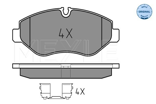 Brake Pad Set, disc brake (Front axle)  Art. 0252919220