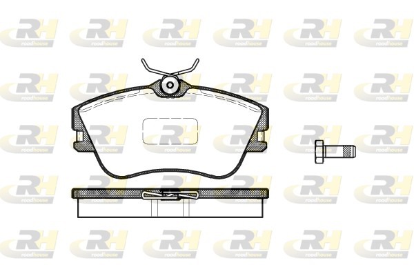 Brake Pad Set, disc brake (Front axle)  Art. 248000