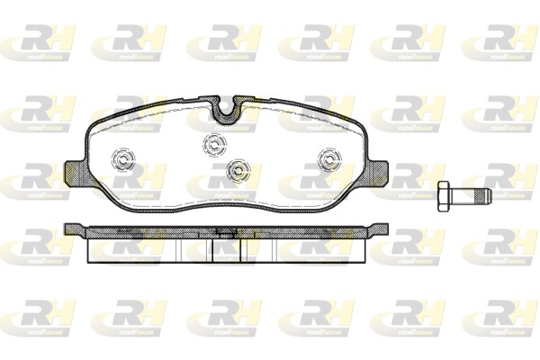 Brake Pad Set, disc brake (Front axle)  Art. 2115800