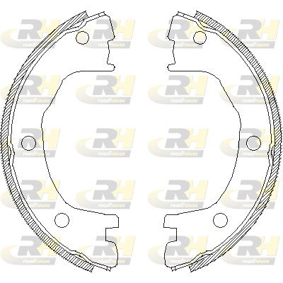 Brake Shoe, parking brake (Rear axle)  Art. 471200