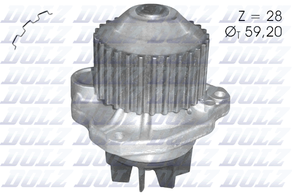 Water Pump, engine cooling  Art. C123