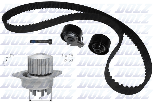 Water Pump & Timing Belt Kit  Art. KD049