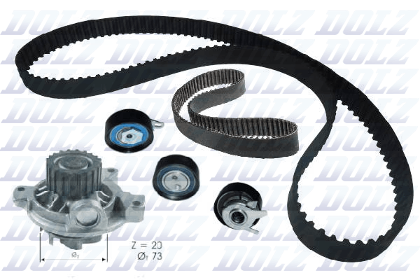 Water Pump & Timing Belt Kit  Art. KD052