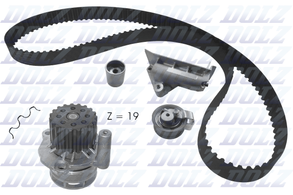 Water Pump & Timing Belt Kit  Art. KD082