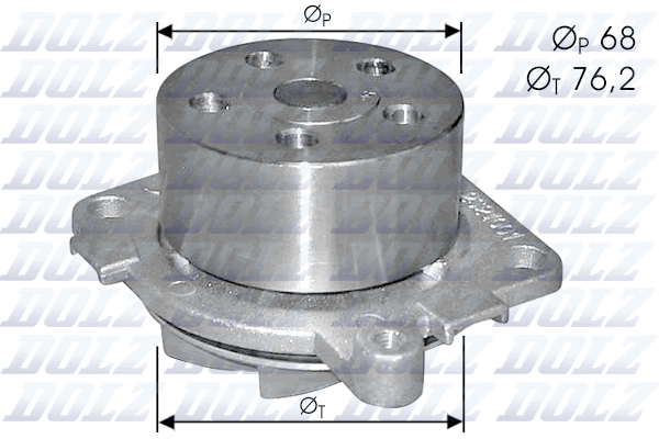 Water Pump, engine cooling  Art. S213