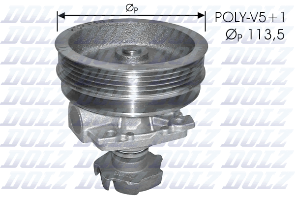 Water Pump, engine cooling  Art. S218