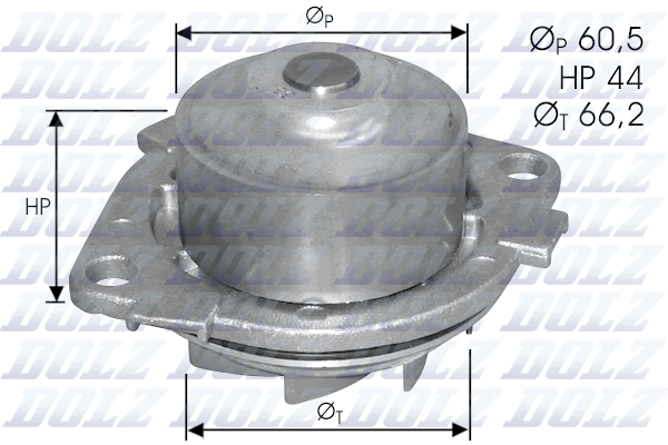 Water Pump, engine cooling  Art. S231