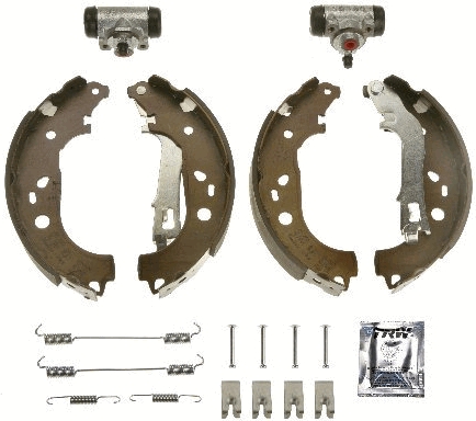 Brake Shoe Set (With the wheel brake cylinder)  Art. BK1778