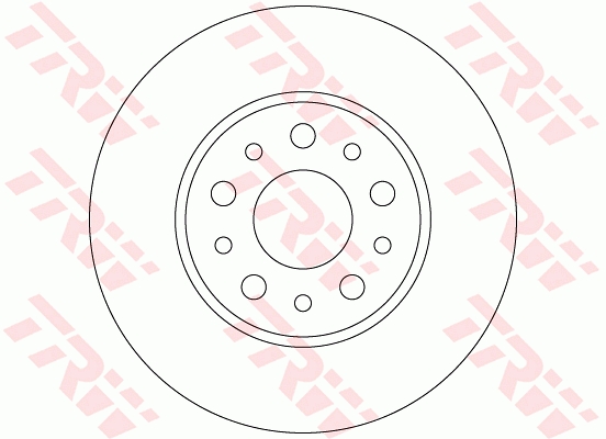 Brake Disc (Rear axle)  Art. DF6228