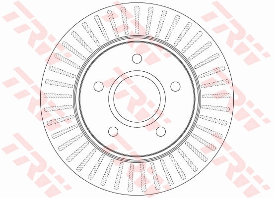 Brake Disc (Front axle)  Art. DF6253S