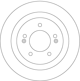 Brake Disc (Rear axle)  Art. DF6367