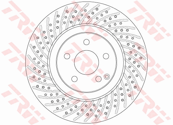 Brake Disc (Front axle)  Art. DF6433S