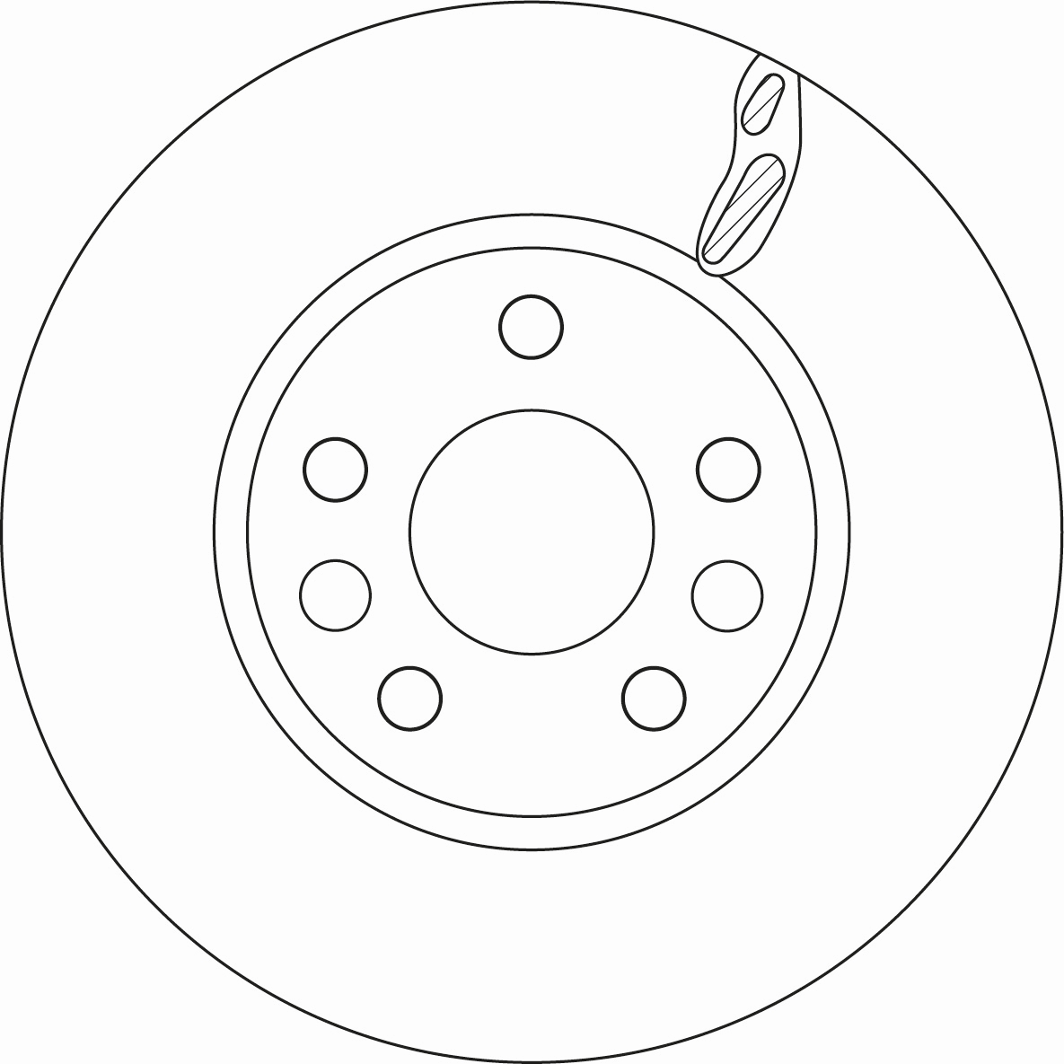 Brake Disc (Front axle)  Art. DF6546