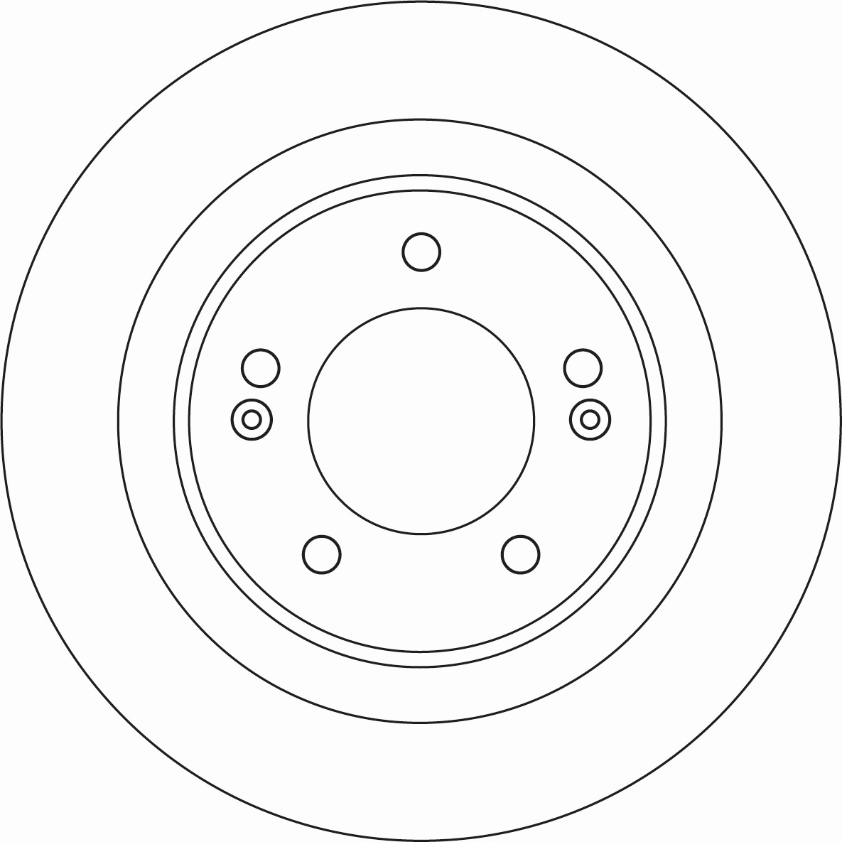 Brake Disc (284)  Art. DF6599