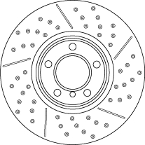 Brake Disc (Front axle)  Art. DF6604S