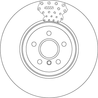 Brake Disc (Front axle)  Art. DF6605S