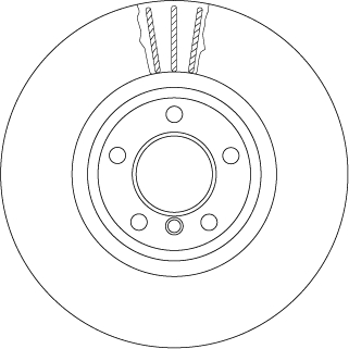 Brake Disc (Ventilated)  Art. DF6615S