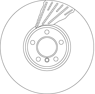 Brake Disc (374)  Art. DF6622S