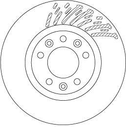 Brake Disc (Front axle)  Art. DF6657