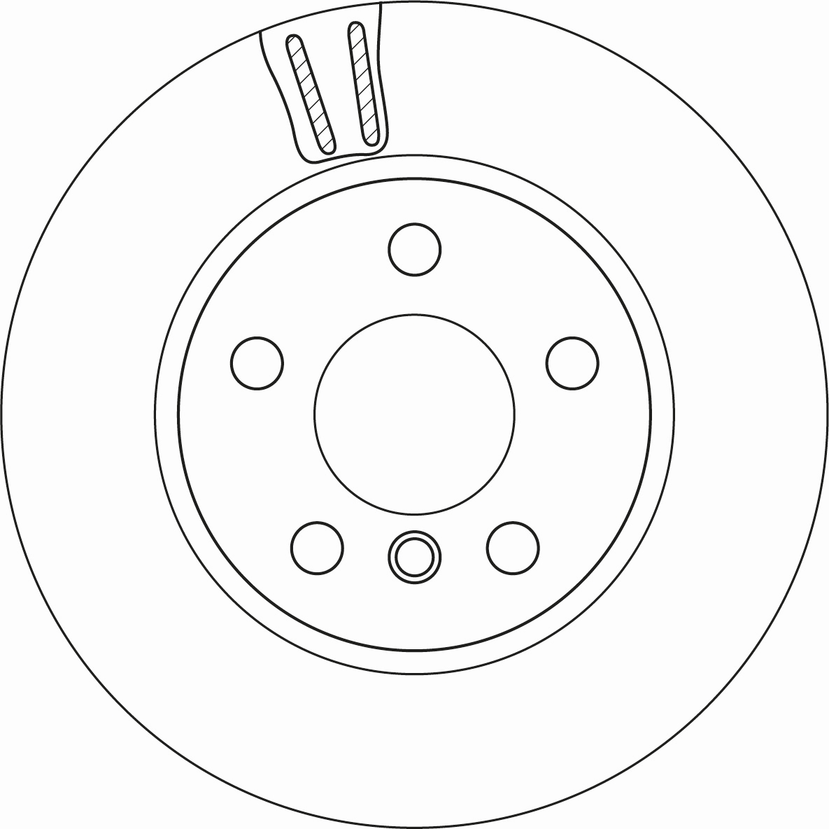 Brake Disc (Front axle)  Art. DF6715