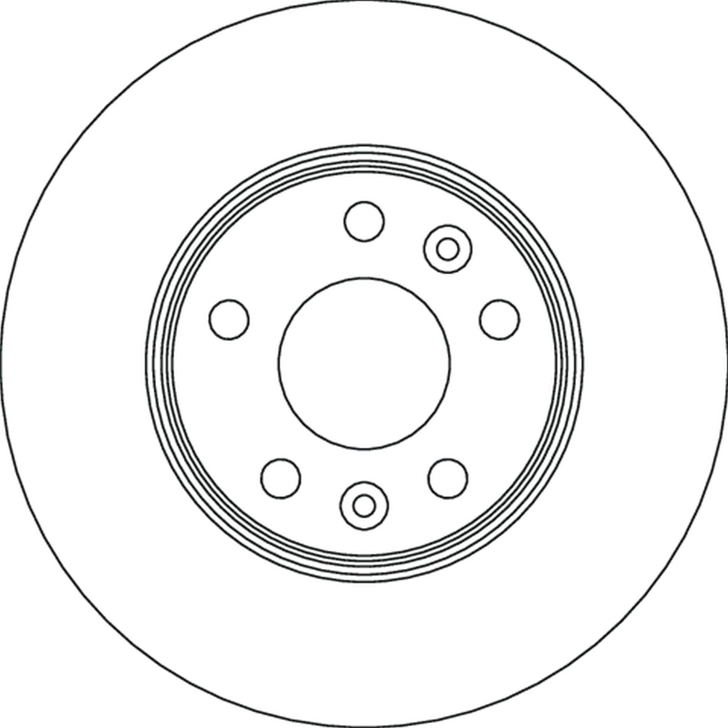 Brake disc (Front axle)  Art. DF6720S