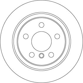 Brake Disc (Rear axle)  Art. DF6756