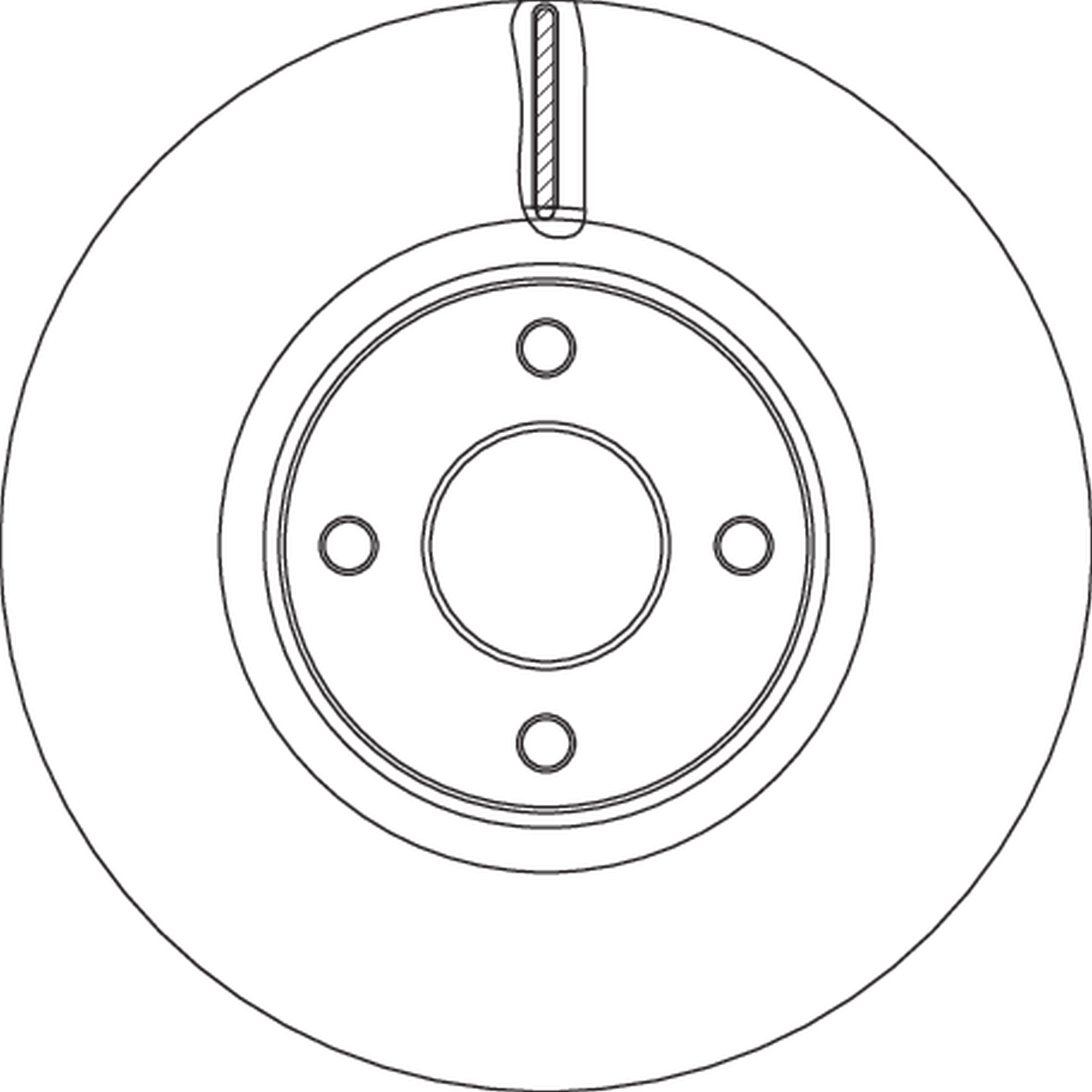 Brake Disc  Art. DF6761S