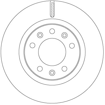 Brake Disc (Front axle)  Art. DF6785