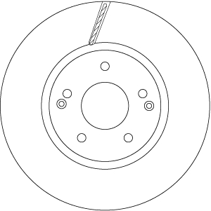 Brake Disc (Front axle)  Art. DF6804