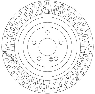 Brake Disc  Art. DF6822S