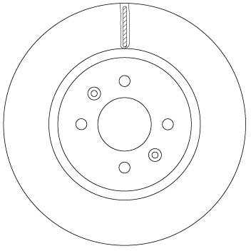 Brake Disc (Front axle)  Art. DF6842