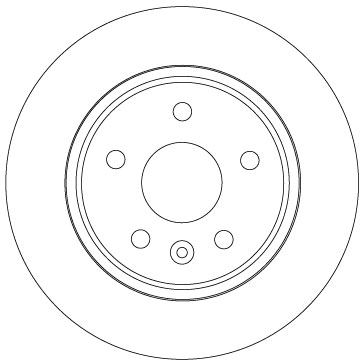 Brake Disc (Rear axle)  Art. DF6846