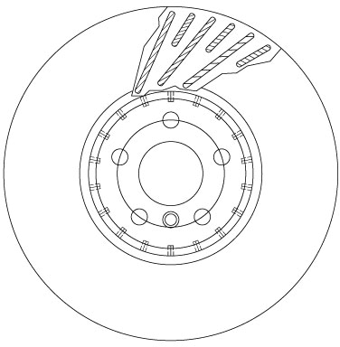 Brake Disc (Front axle)  Art. DF6890S