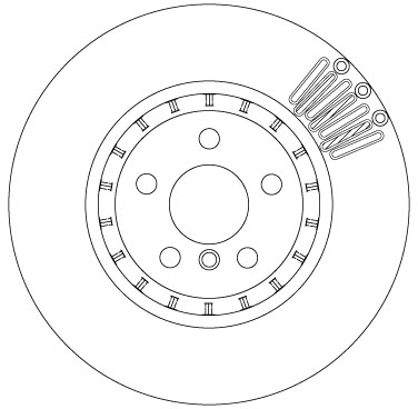 Brake Disc  Art. DF6892S