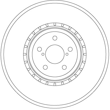 Brake Disc (Front axle)  Art. DF6923S